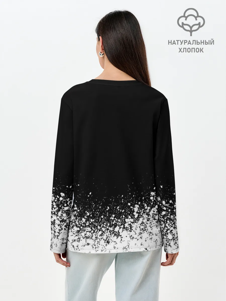 Лонгслив женский. Хлопок / Blink-182