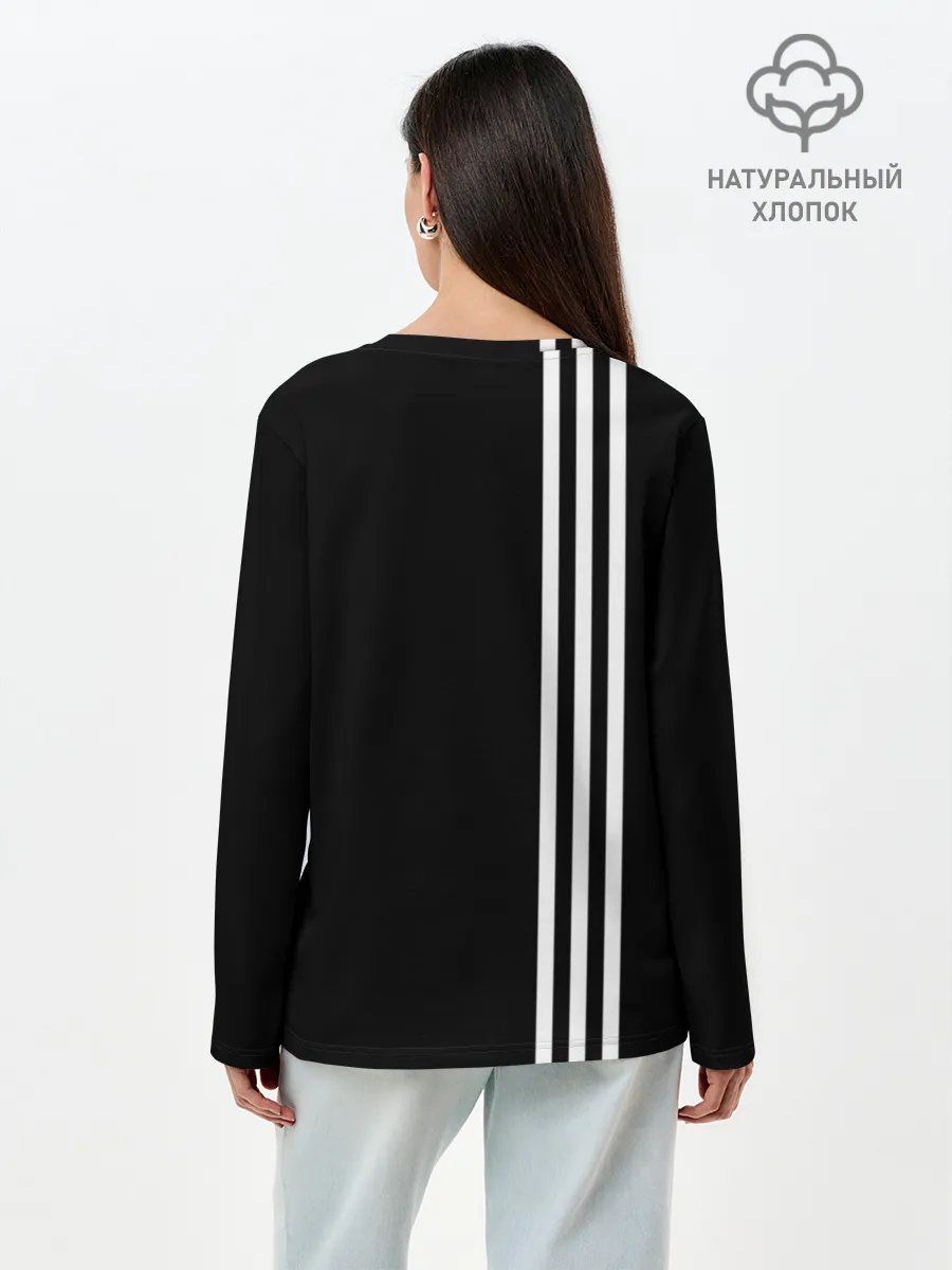 Лонгслив женский. Хлопок / JUVENTUS