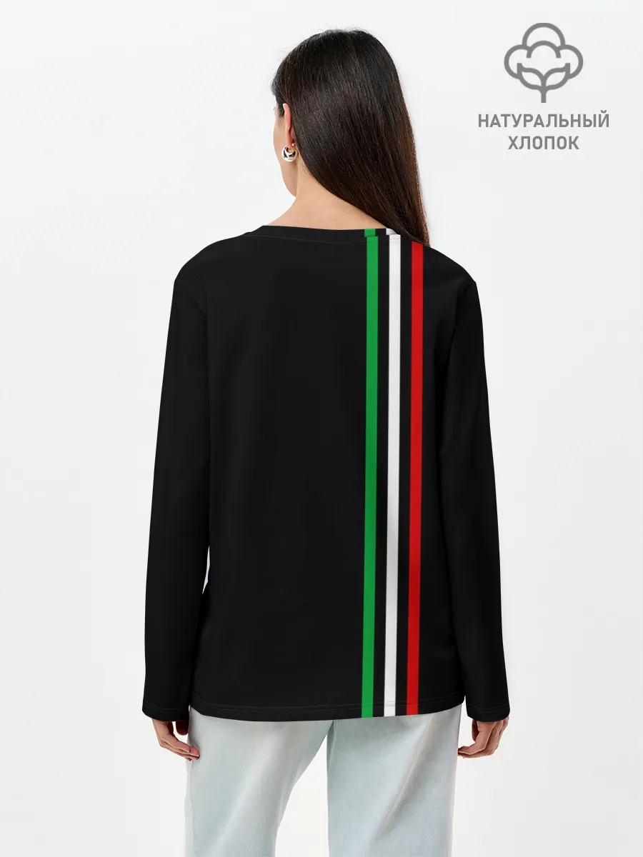 Лонгслив женский. Хлопок / JUVENTUS / ЮВЕНТУС