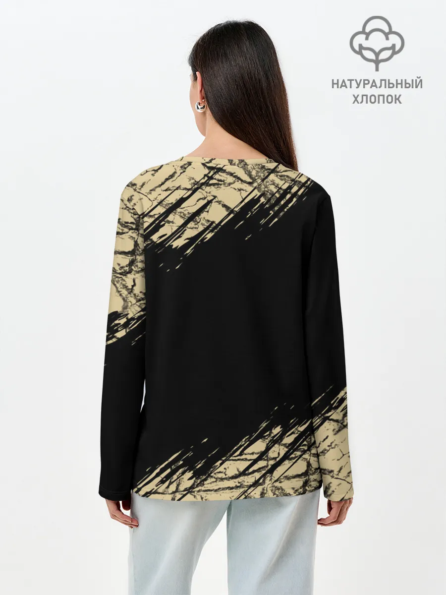 Лонгслив женский. Хлопок / Mordhau