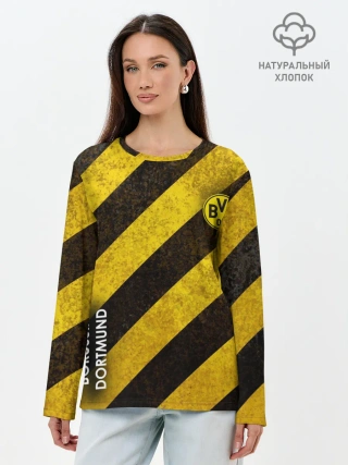 Лонгслив женский. Хлопок / Borussia