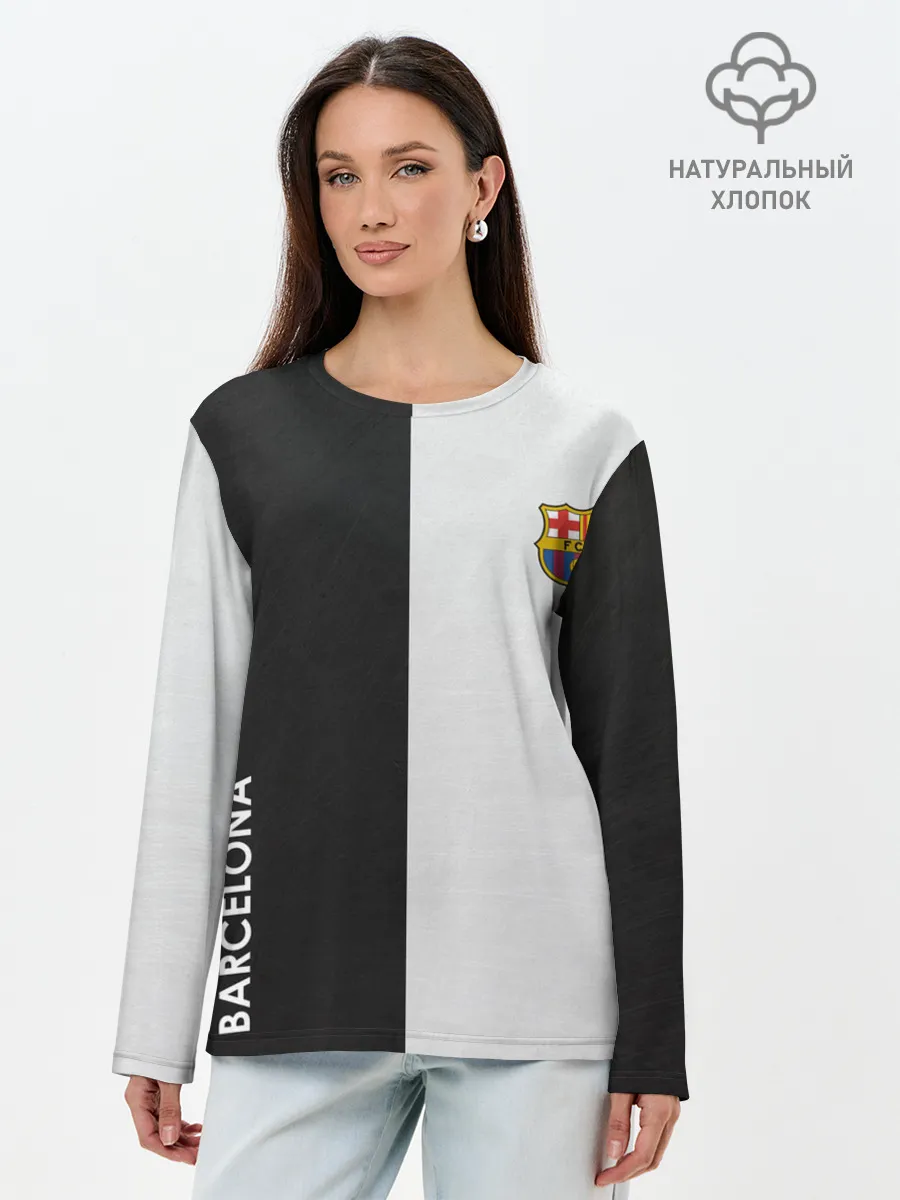 Лонгслив женский. Хлопок / Barcelona