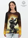 Лонгслив женский. Хлопок / Halo Infinite