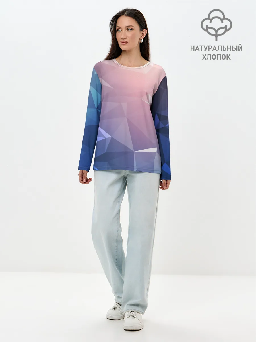 Лонгслив женский. Хлопок / ЭЛЕМЕНТЫ СВЕТА