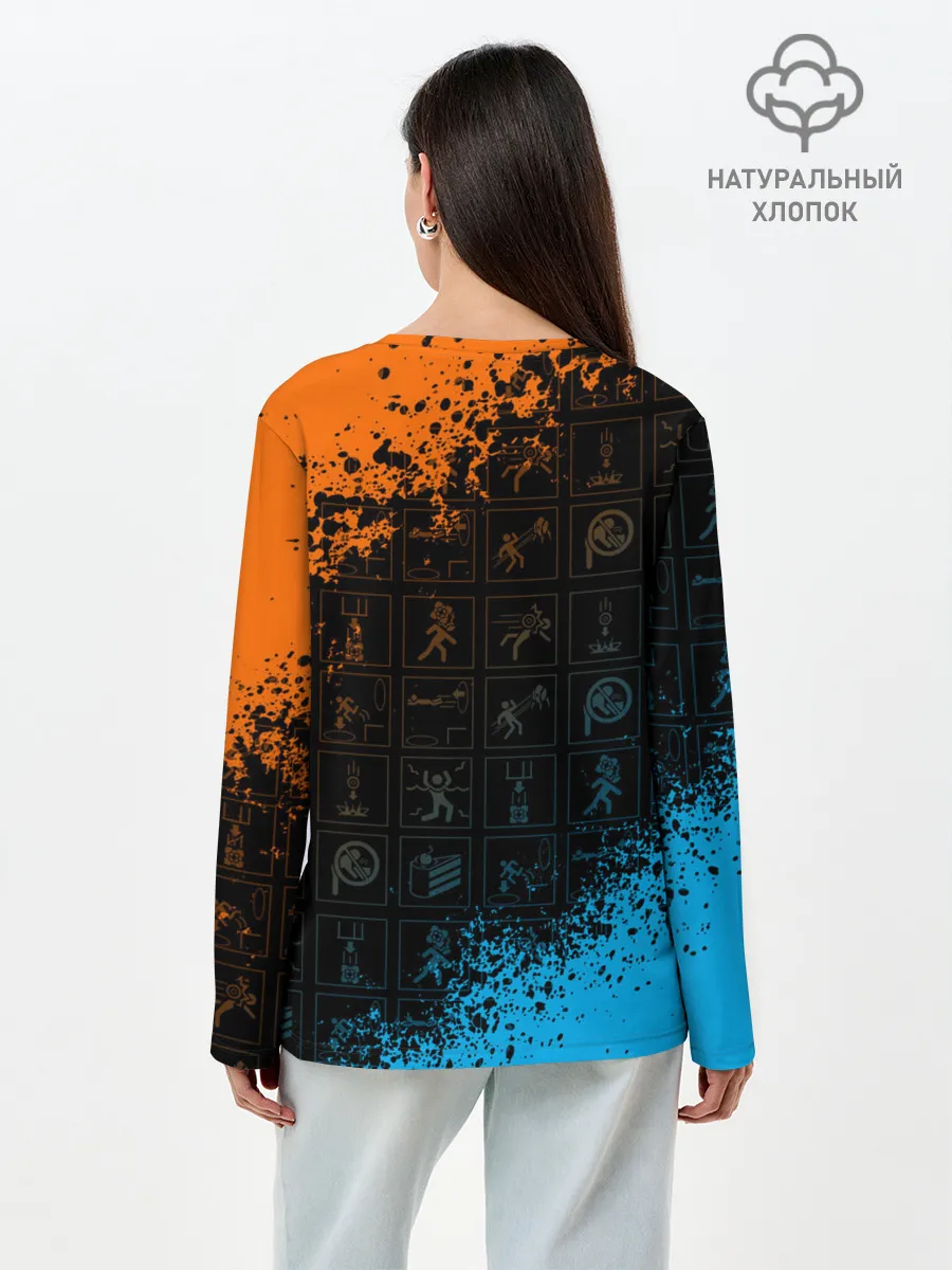 Лонгслив женский. Хлопок / PORTAL