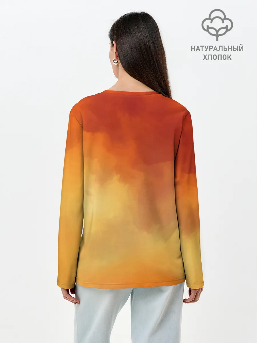 Лонгслив женский. Хлопок / ANIMAL CROSSING x DOOM ETERNAL