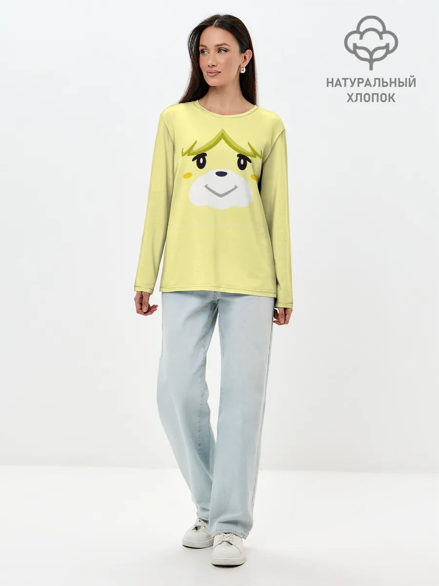 Лонгслив женский. Хлопок / Isabelle