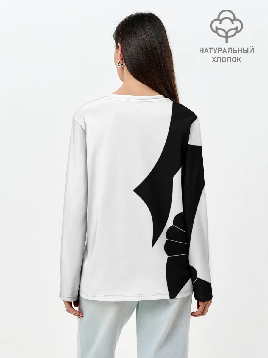 Лонгслив женский. Хлопок / Sabaton