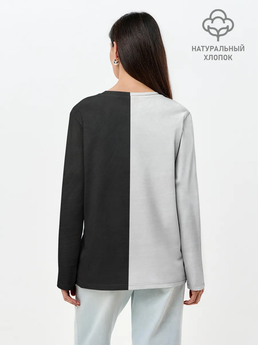 Лонгслив женский. Хлопок / Manchester United