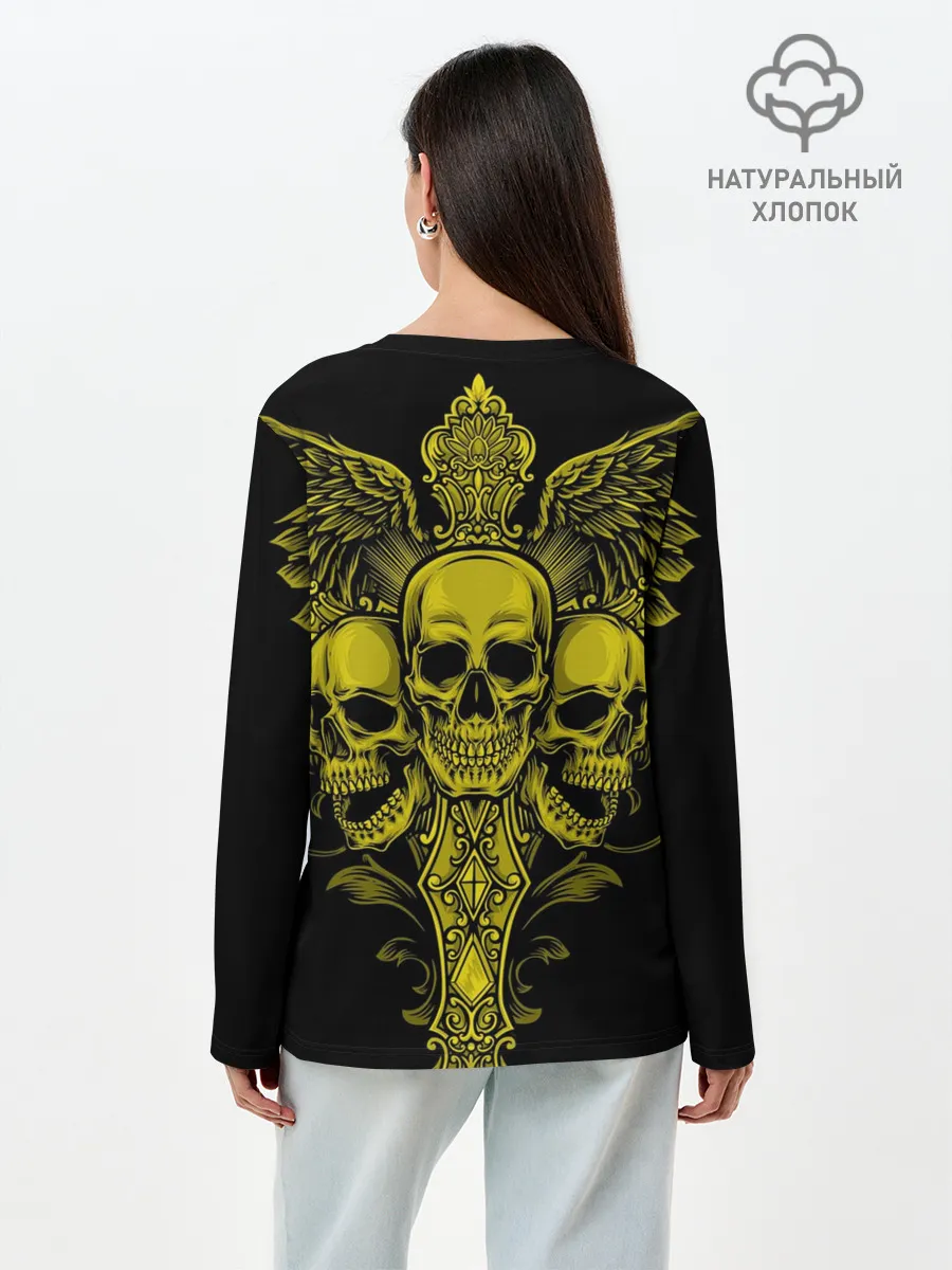 Лонгслив женский. Хлопок / Nirvana