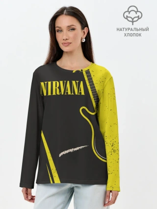 Лонгслив женский. Хлопок / Nirvana