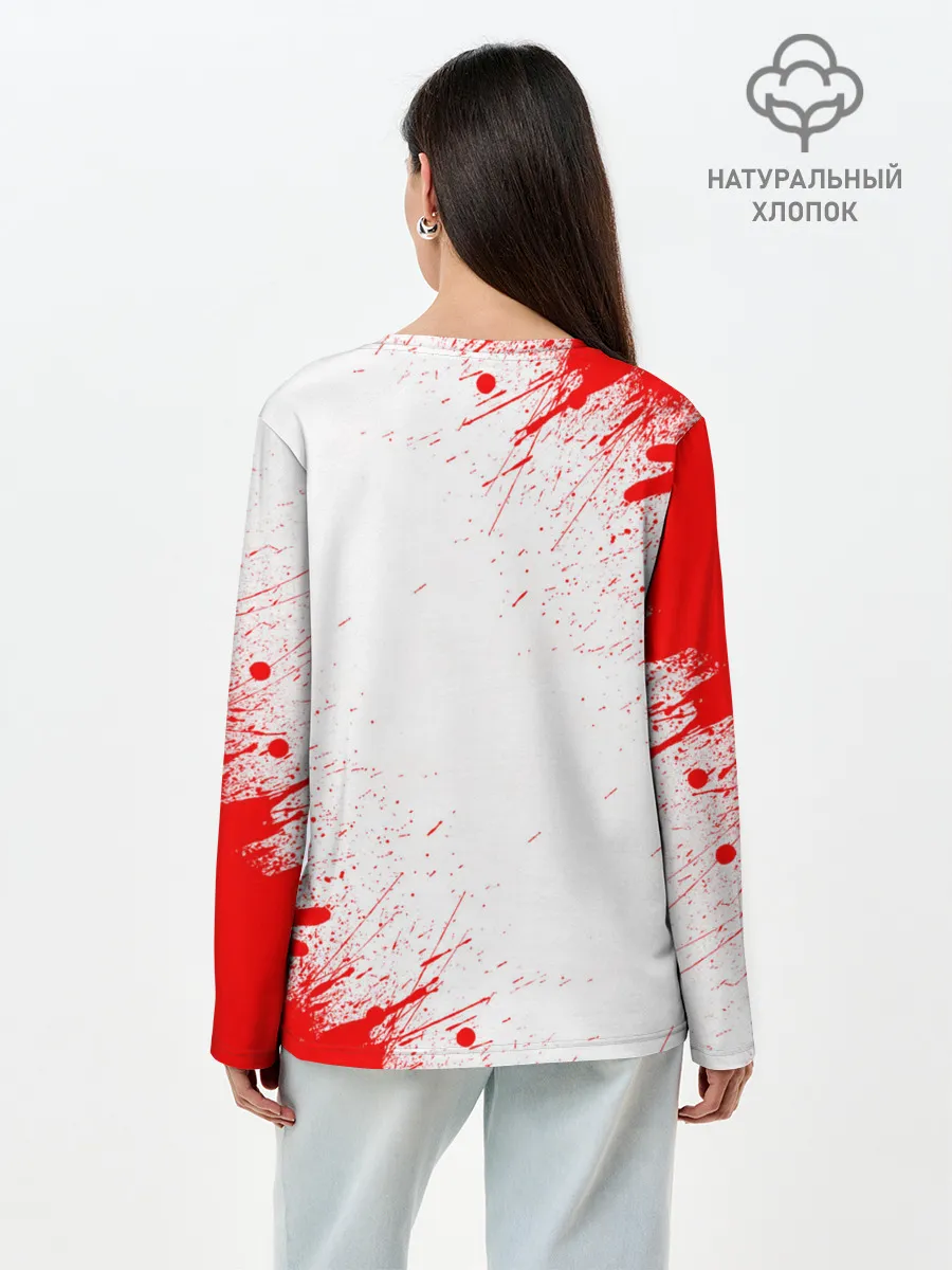 Лонгслив женский. Хлопок / lexus