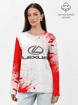 Лонгслив женский. Хлопок / lexus