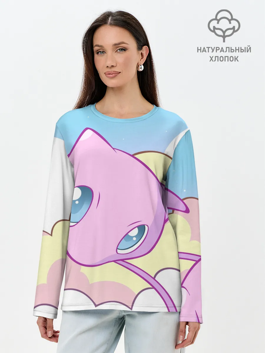 Лонгслив женский. Хлопок / Mew