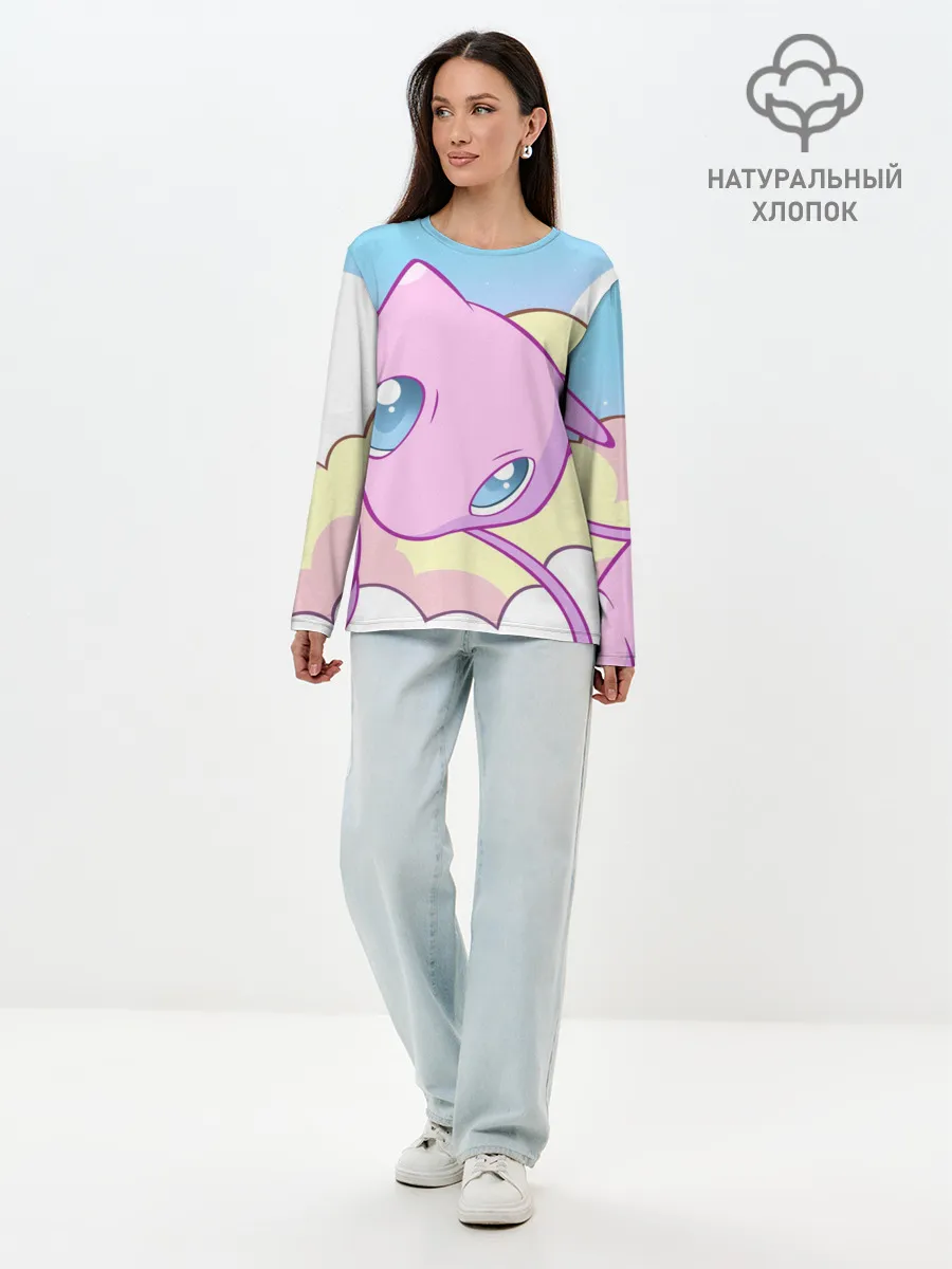 Лонгслив женский. Хлопок / Mew