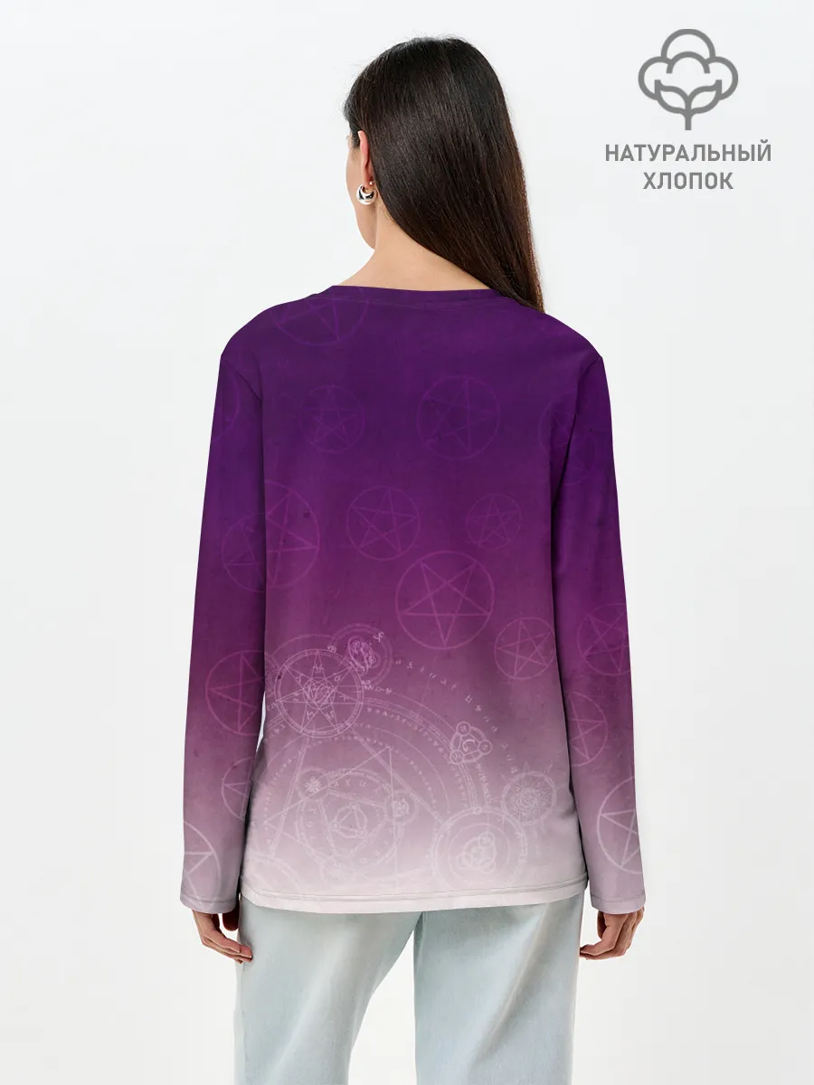 Лонгслив женский. Хлопок / Tatara