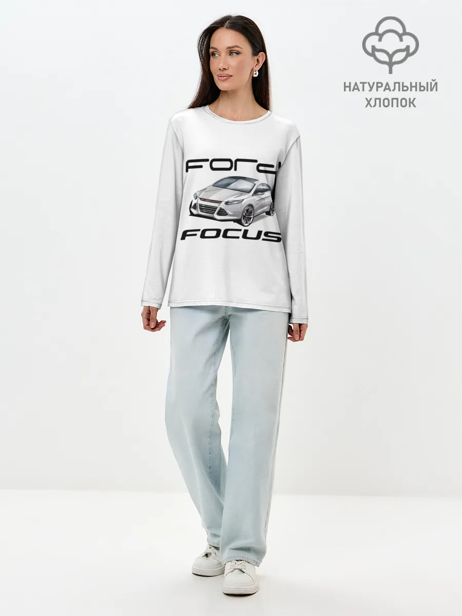 Лонгслив женский. Хлопок / FORD
