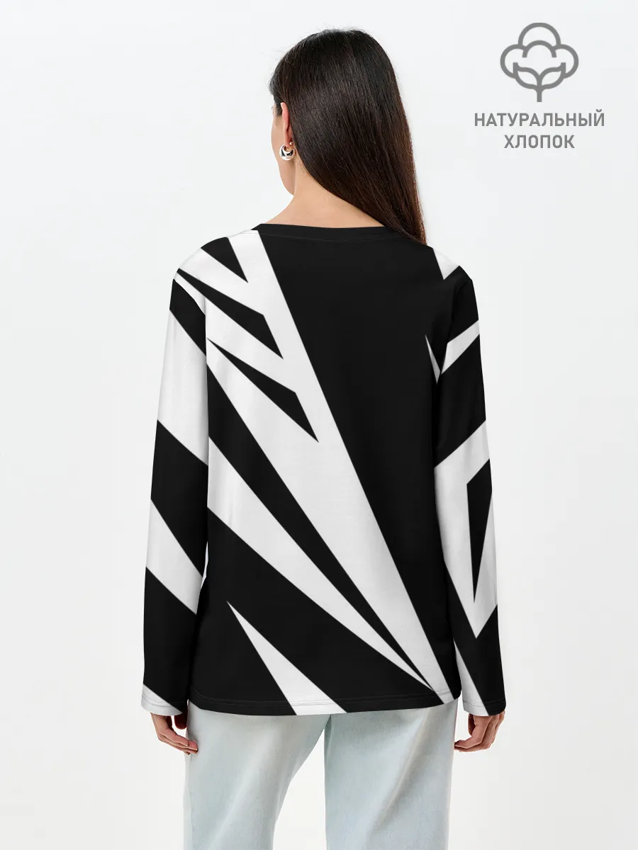 Лонгслив женский. Хлопок / Россия