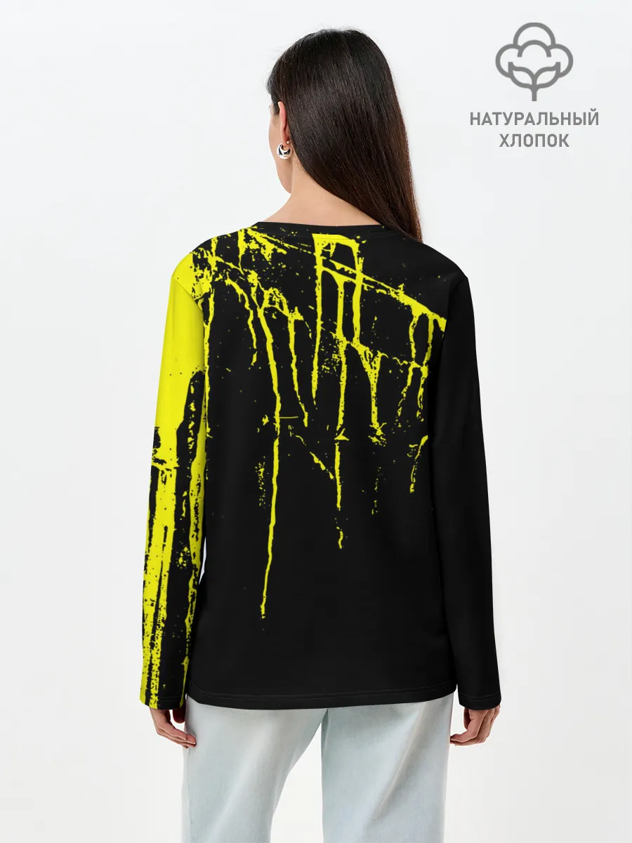 Лонгслив женский. Хлопок / Russia survivor