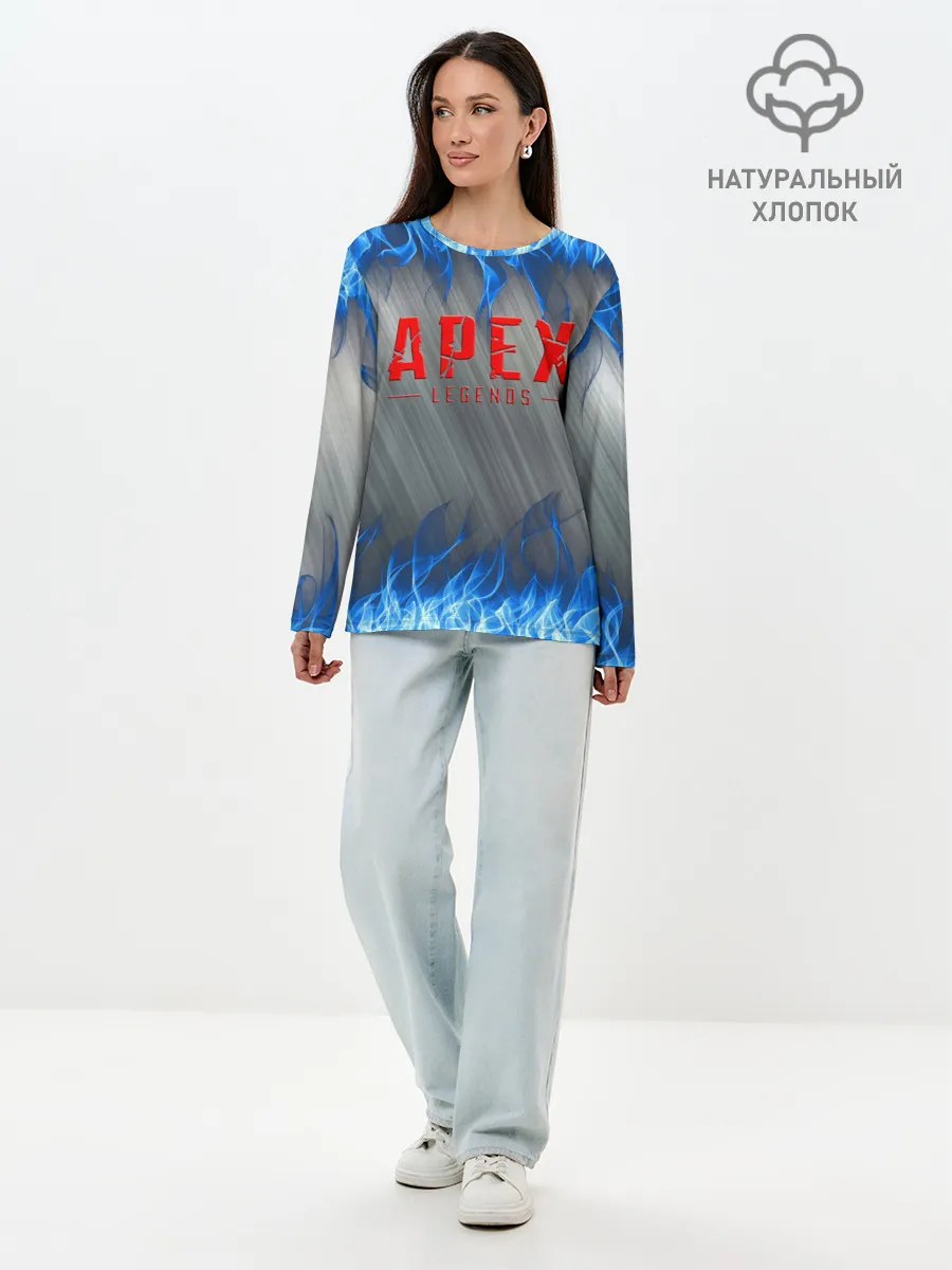 Лонгслив женский. Хлопок / APEX LEGENDS
