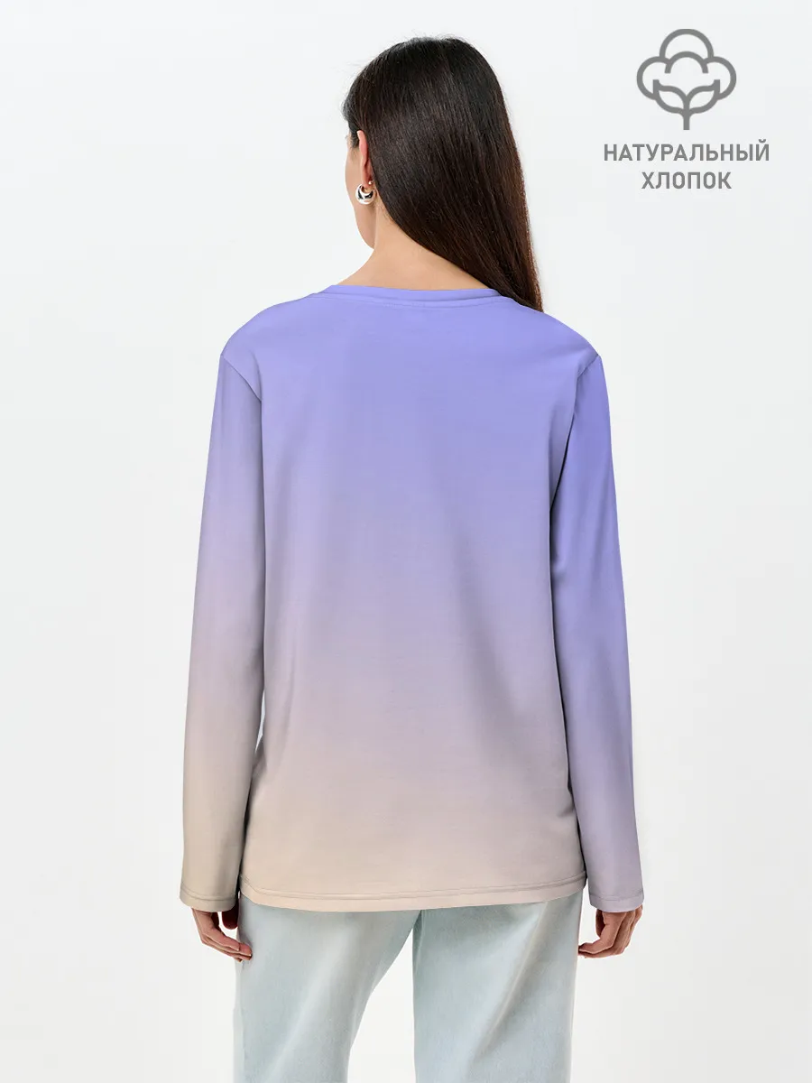 Лонгслив женский. Хлопок / Silent Voice