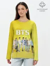 Лонгслив женский. Хлопок / BTS