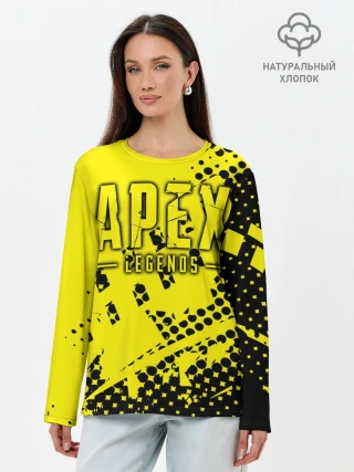 Лонгслив женский. Хлопок / Apex Legends
