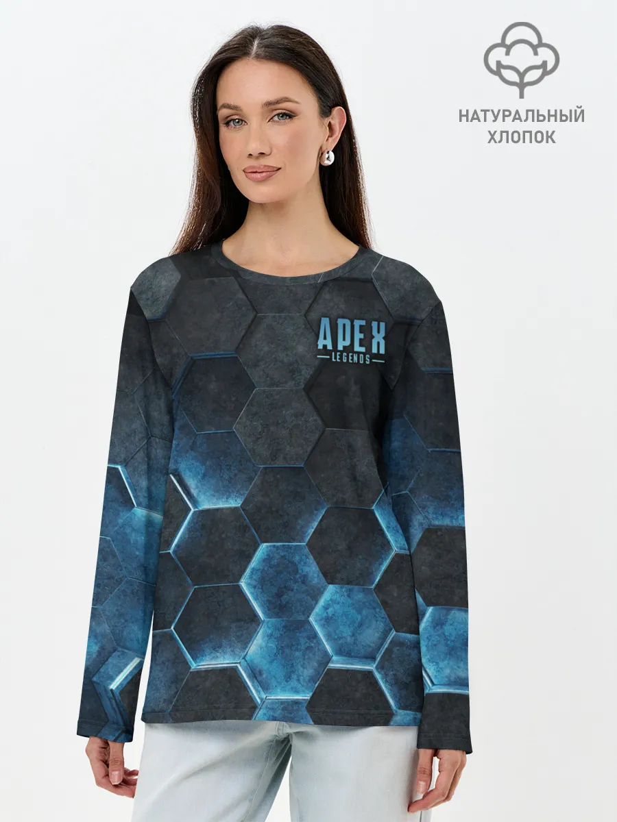 Лонгслив женский. Хлопок / Apex Legends