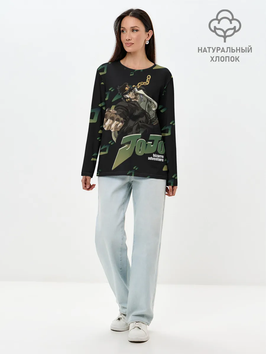 Лонгслив женский. Хлопок / JOJO