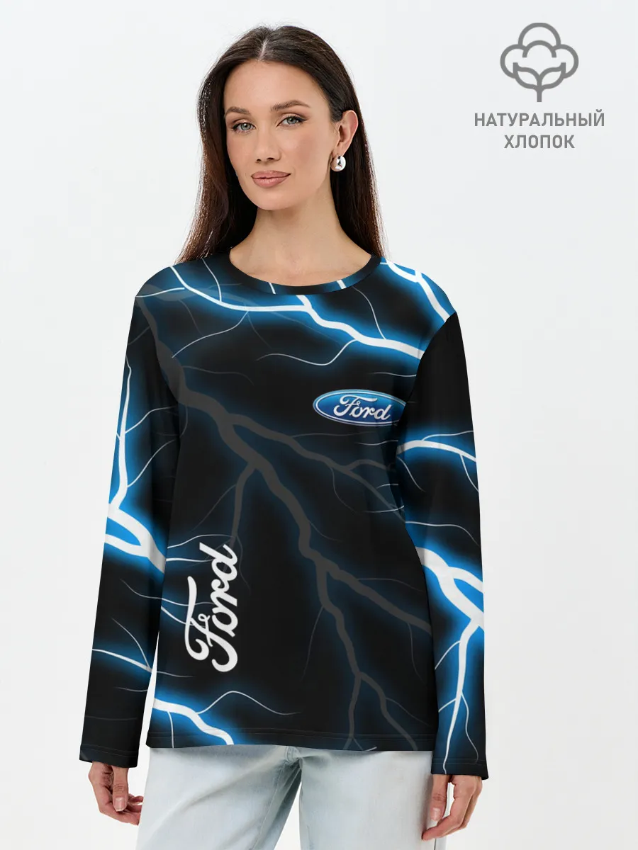 Лонгслив женский. Хлопок / FORD