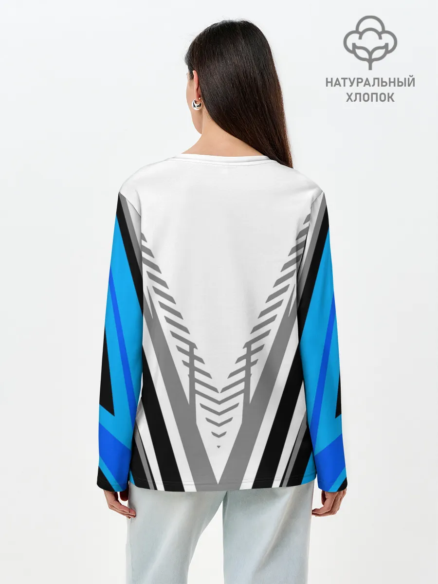 Лонгслив женский. Хлопок / Россия