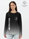 Лонгслив женский. Хлопок / Mercedes-Benz