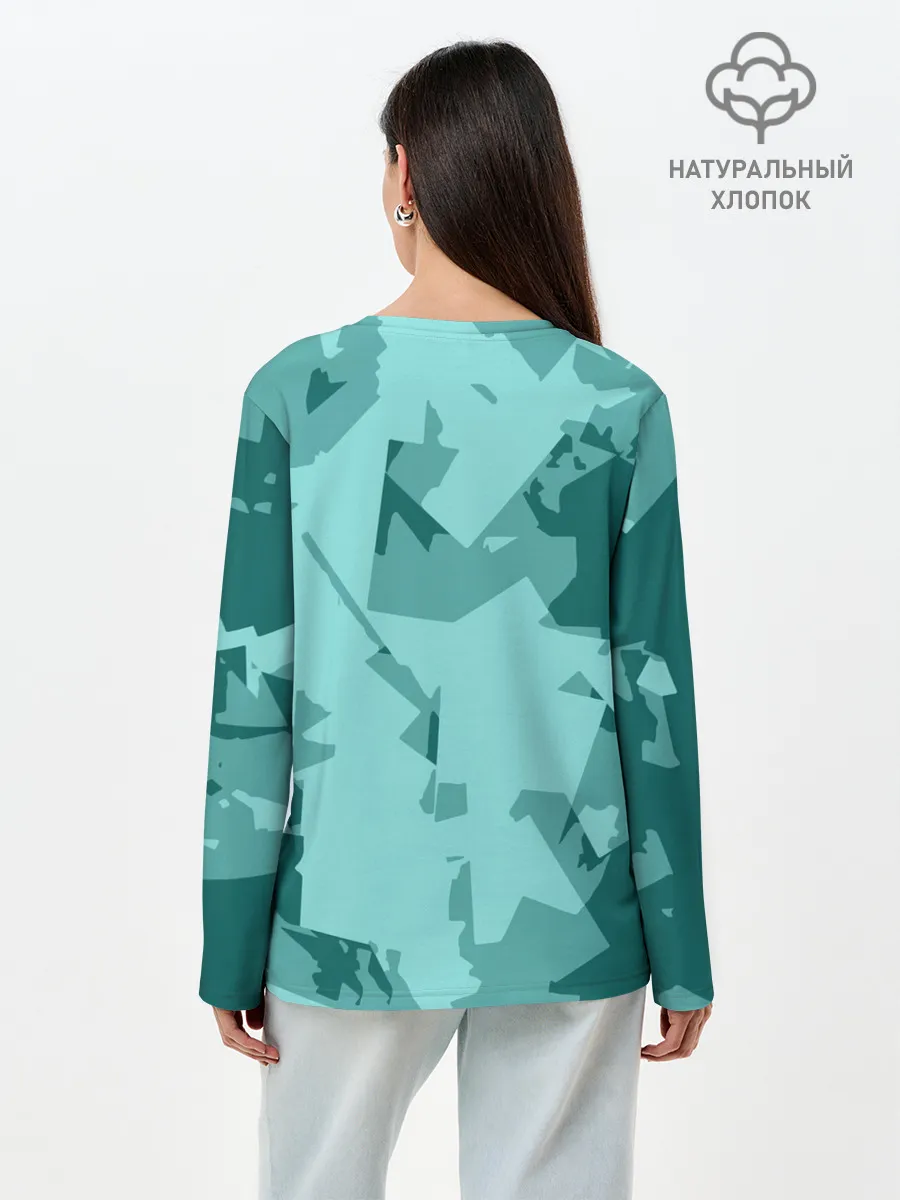 Лонгслив женский. Хлопок / Сериал Сотня