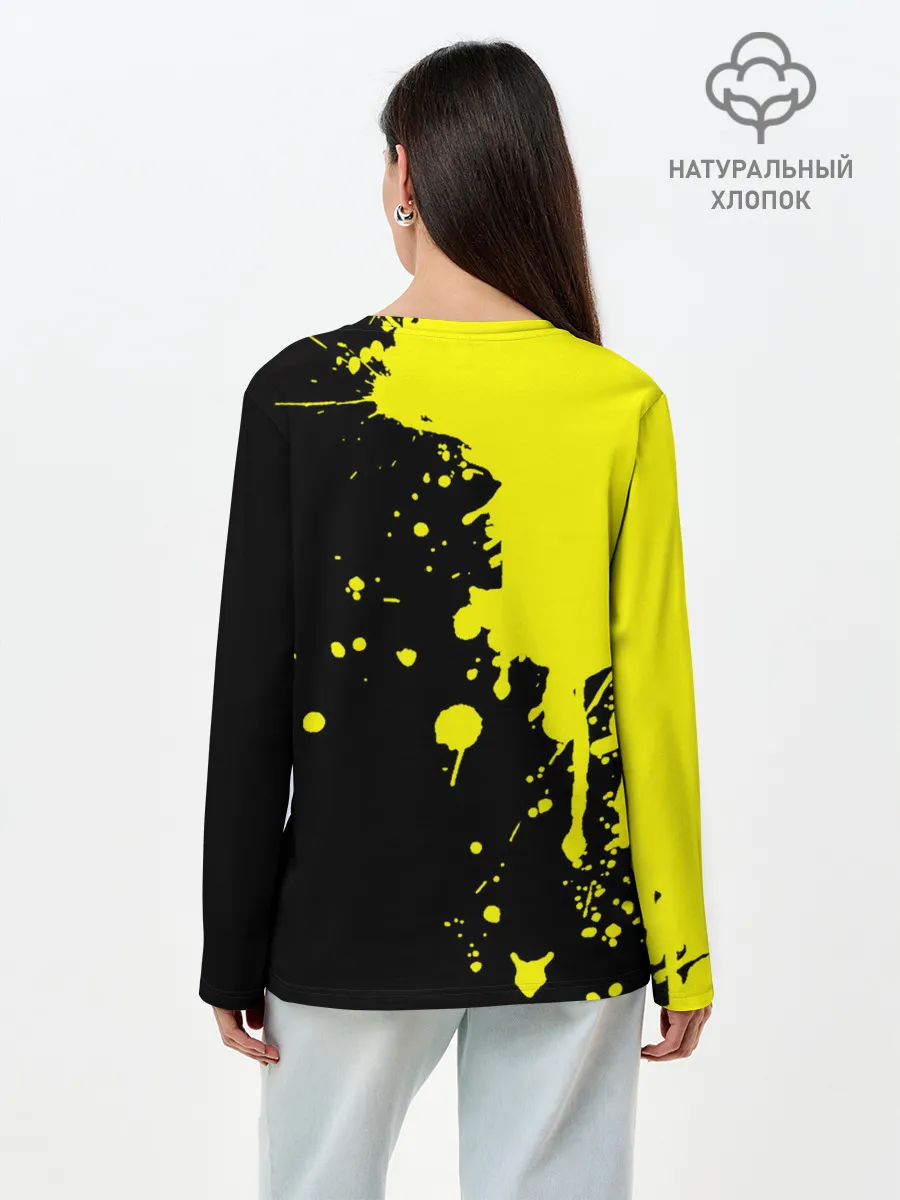 Лонгслив женский. Хлопок / Россия