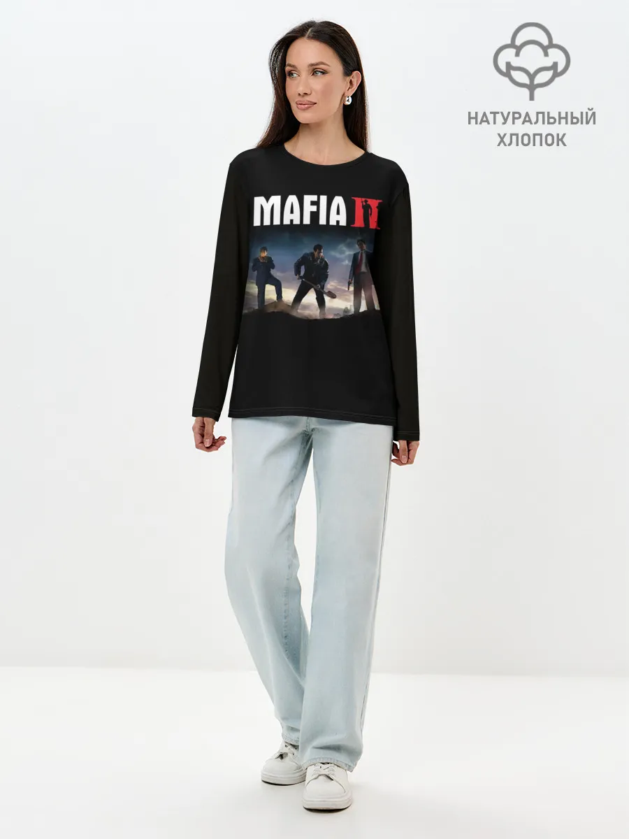 Лонгслив женский. Хлопок / Mafia II:Definitive Edition