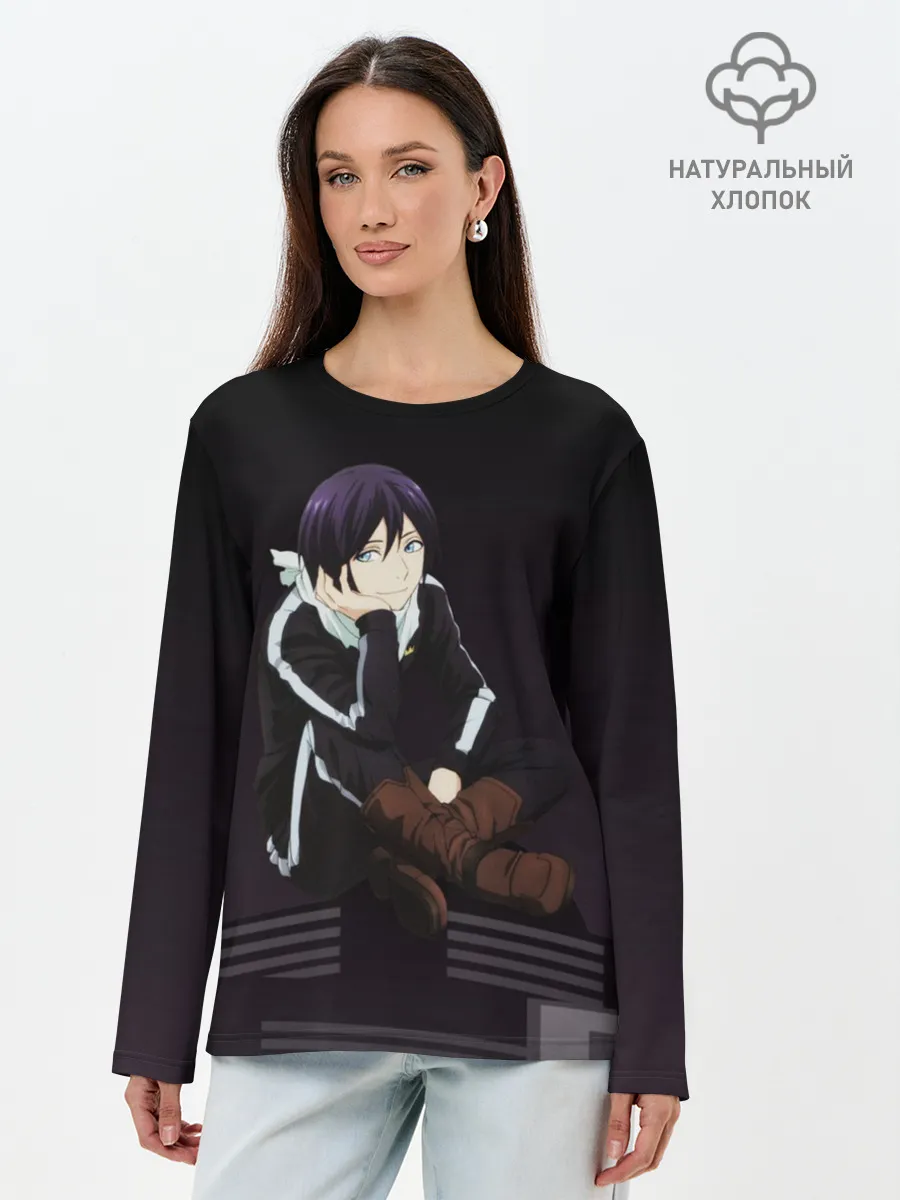 Лонгслив женский. Хлопок / Ято. Бездомный Бог