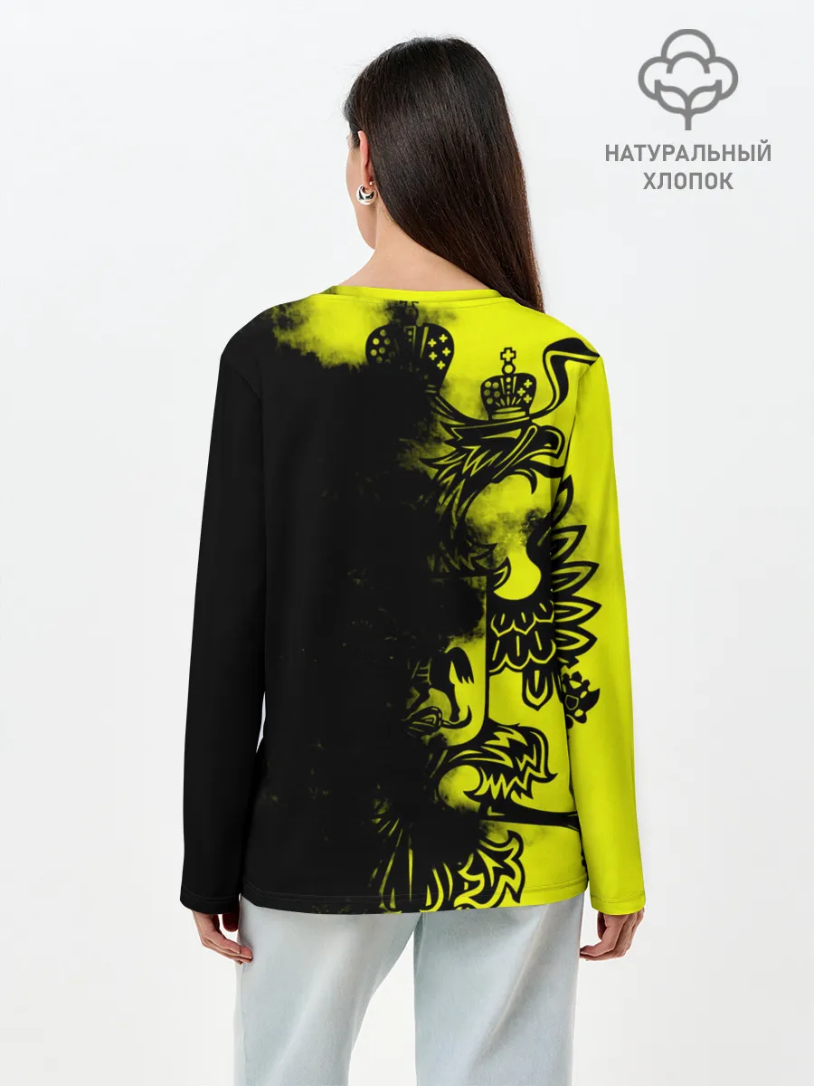 Лонгслив женский. Хлопок / Russia