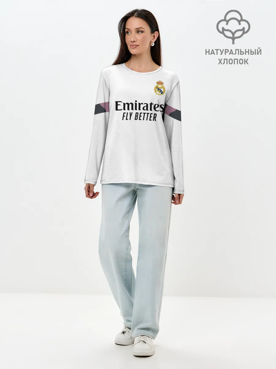 Лонгслив женский. Хлопок / Ramos home 20-21