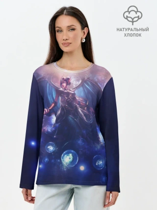 Лонгслив женский. Хлопок / LOL