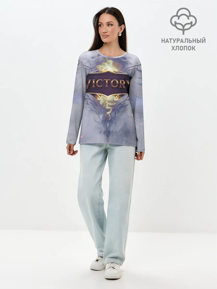 Лонгслив женский. Хлопок / League of Legends