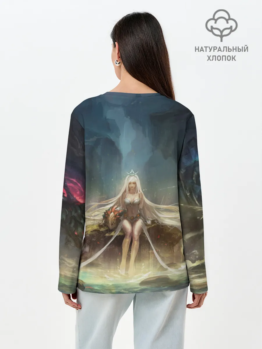 Лонгслив женский. Хлопок / League of legends