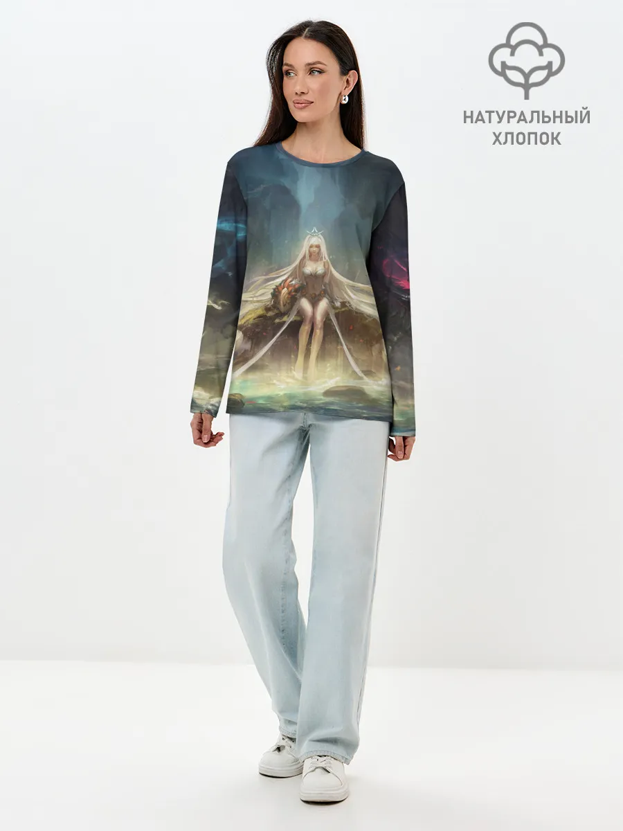 Лонгслив женский. Хлопок / League of legends