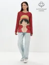 Лонгслив женский. Хлопок / Luffy