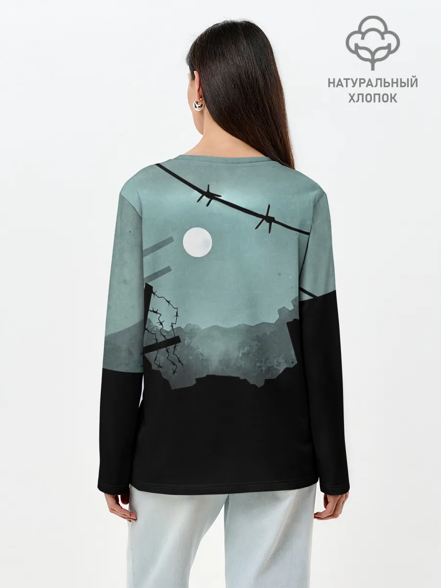 Лонгслив женский. Хлопок / The saga of Tanya the evil