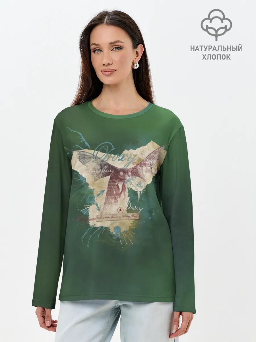 Лонгслив женский. Хлопок / Doxy