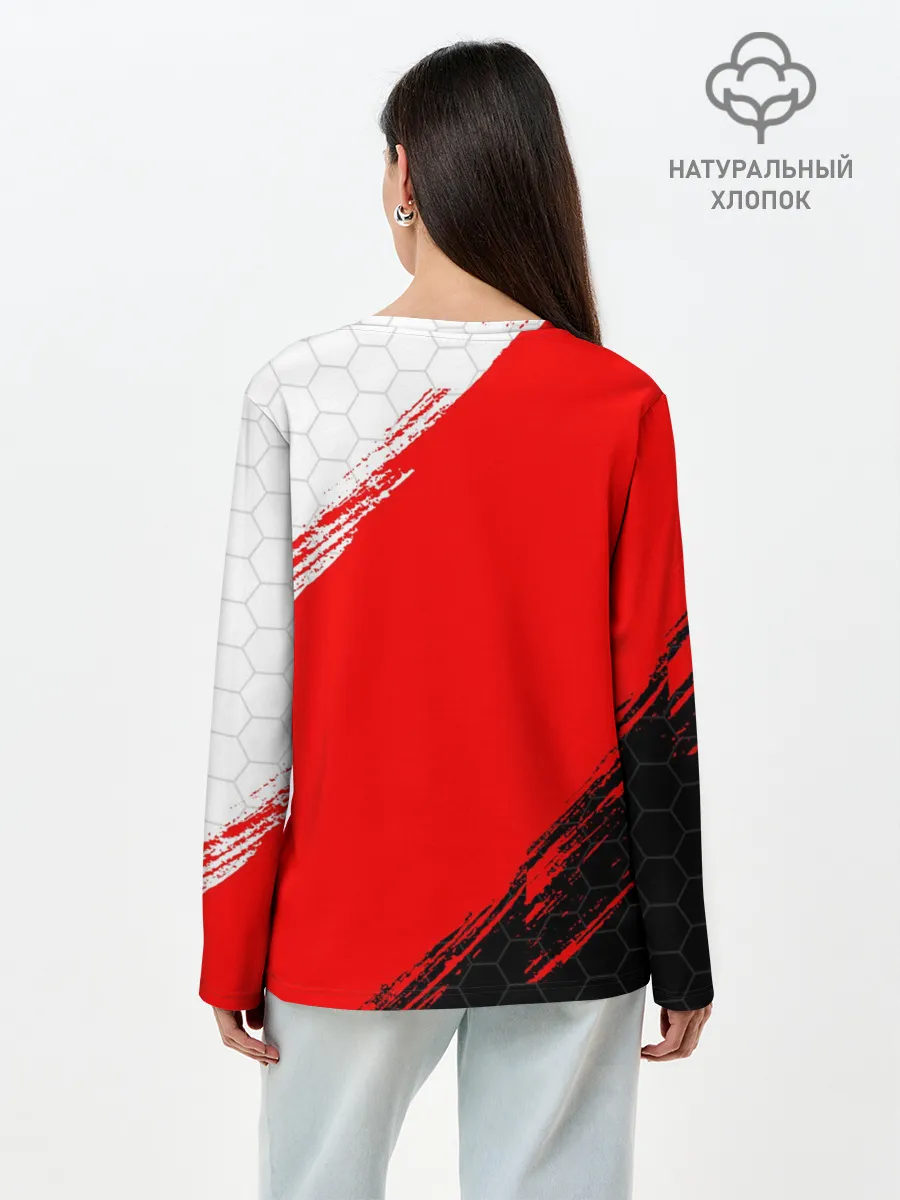 Лонгслив женский. Хлопок / HONDA