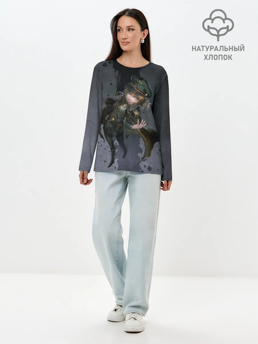 Лонгслив женский. Хлопок / Таня