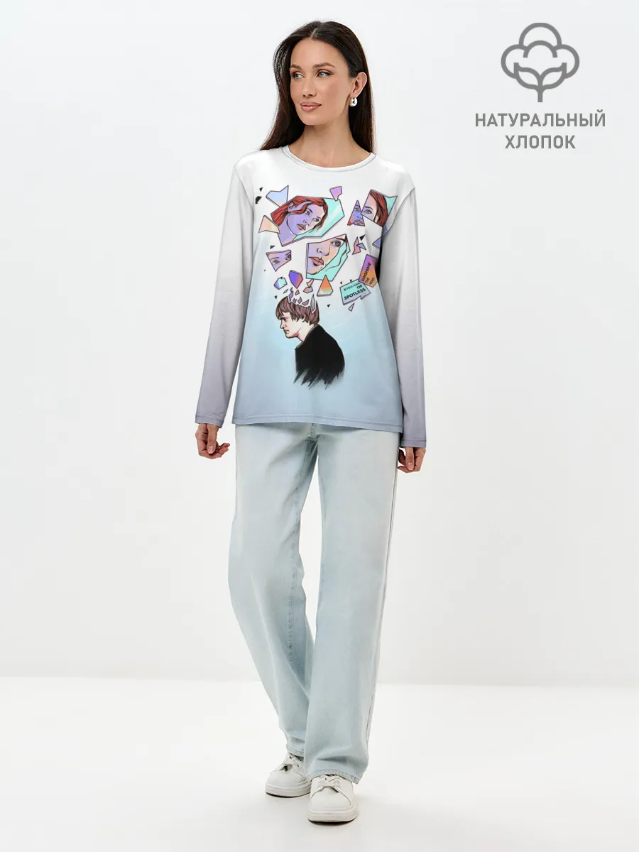 Лонгслив женский. Хлопок / Eternal sunshine