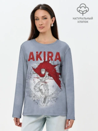 Лонгслив женский. Хлопок / Shima Tetsuo
