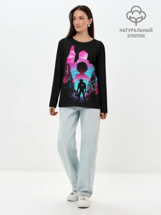Лонгслив женский. Хлопок / Neo Akira